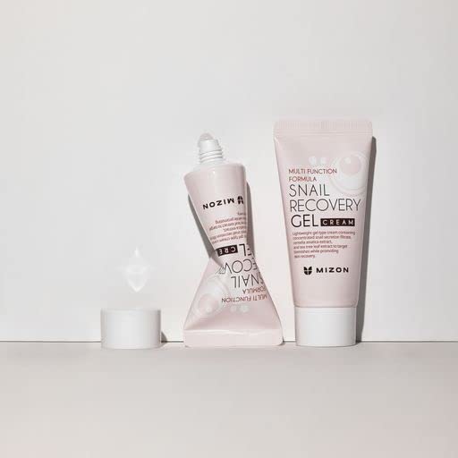 MIZON Set of Two Snail Recovery Gel Cream    - 1.52 fl.oz (Pack of 2)