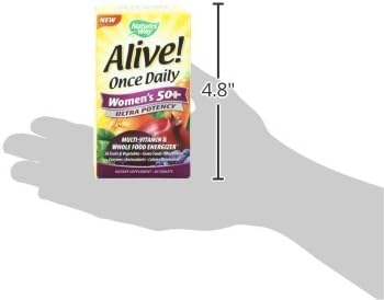 Nature’s Way Alive! Women’s 50+ Ultra Potency Complete Multivitamin, 60 Tablets