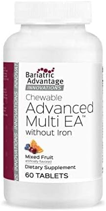 Bariatric Advantage Chewable Advanced Multi EA Without Iron,  60 Count