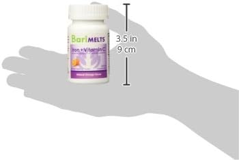 BariMelts Iron with Vitamin C,90 Fast Melting Tablets