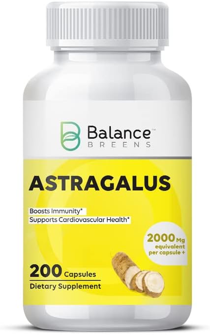 Balancebreens Astragalus Root  - 200 Capsules