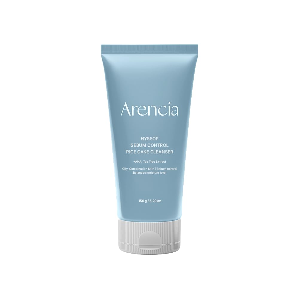 ARENCIA Hyssop Sebum Control Rice Cake Cleanser - 5.07 fl oz
