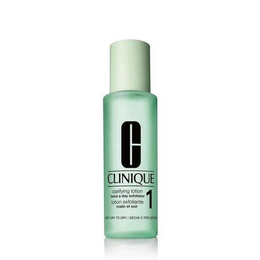 Clinique 3-Step Clarifying Lotion Face Exfoliator For Very Dry Skin Types