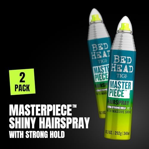 Tigi Bed Head Masterpiece Massive Shine Hairspray -  9.5 Ounce  Pack of 2