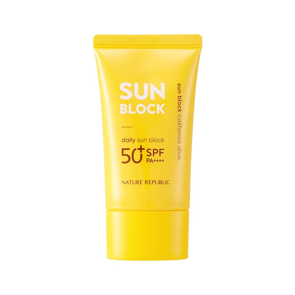 California Aloe Daily Sun Block, SPF 50+ PA++++ - 1.92 fl oz