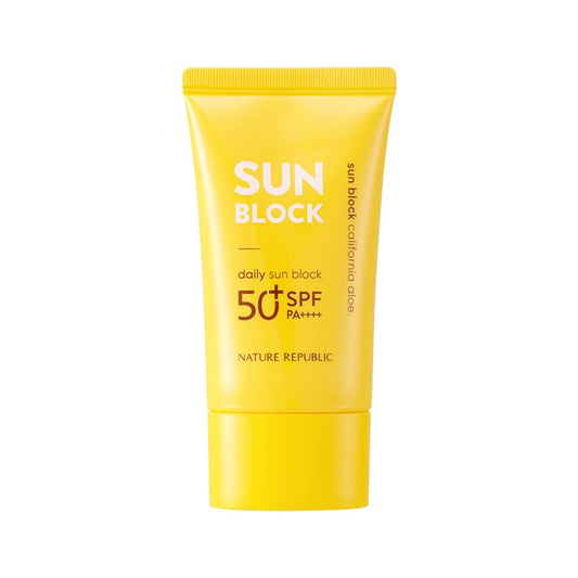 California Aloe Daily Sun Block, SPF 50+ PA++++ - 1.92 fl oz