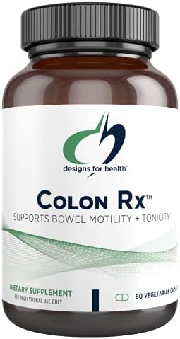 Designs for Health Colon Rx - Magnesium Hydroxide + Triphala to Support 60 Capsules