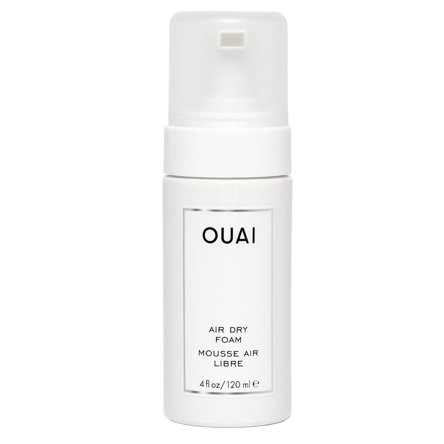 OUAI Air Dry Foam - Hair Mousse for Curly Hair & Beach Waves - (4 Oz)