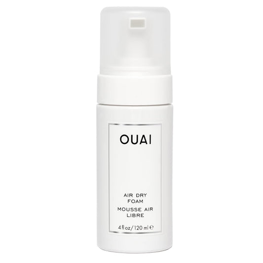 OUAI Air Dry Foam - Hair Mousse for Curly Hair & Beach Waves - (4 Oz)