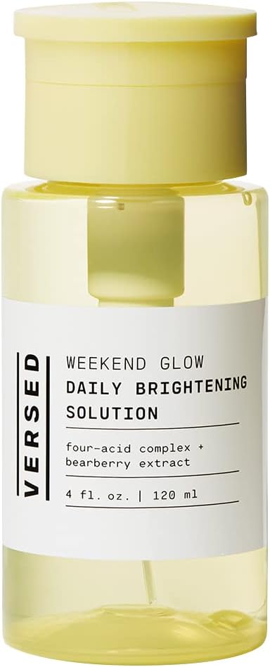Versed Weekend Glow Daily Brightening AHA Liquid - 4 Fl Oz