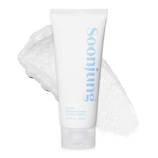 ETUDE SoonJung 5.5 Foam Cleanser 5.1 fl. oz. (150ml)