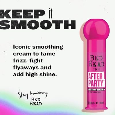 Tigi Bed Head After Party Smoothing Cream - 3.4 Ounce, Pack of 3