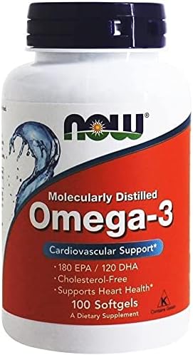 Now Foods, Omega 3 1000mg, 100 Softgels