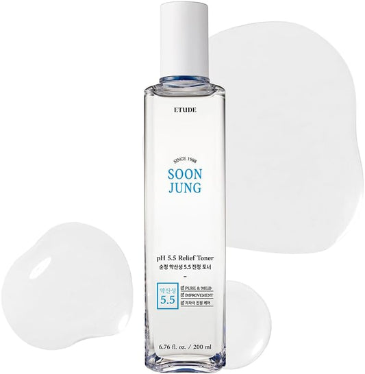 ETUDE Soonjung pH5.5 Relief Toner 200ml