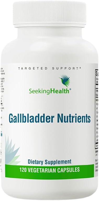 Seeking Health Gallbladder Nutrients,(120 capsules)