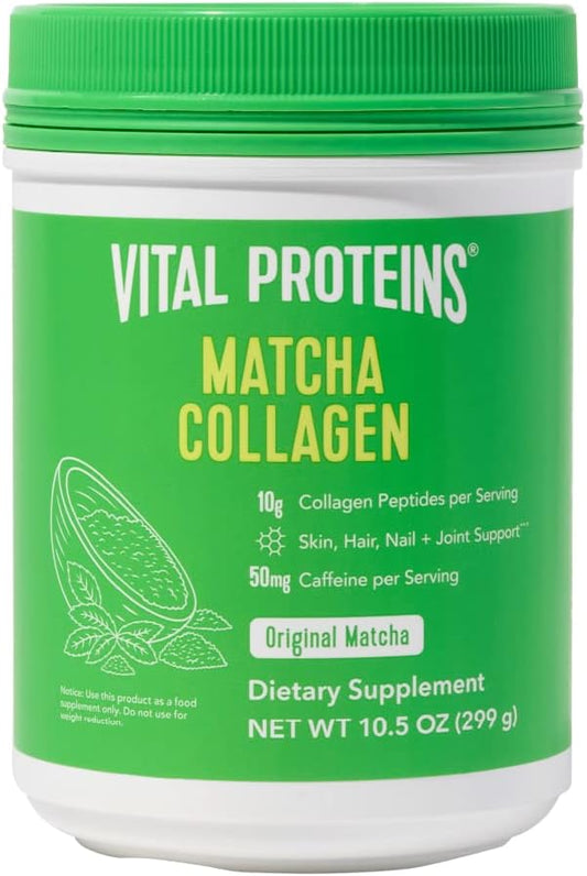 Vital Proteins Matcha Collagen Peptides Powder Supplement - 10.5 oz