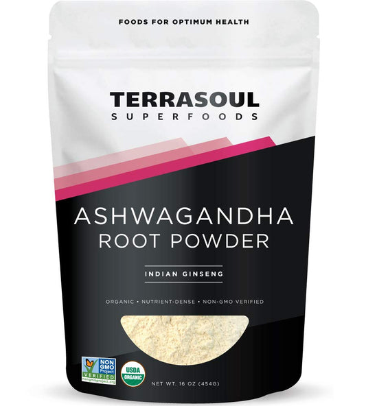 Terrasoul Superfoods Organic Ashwagandha Root Powder