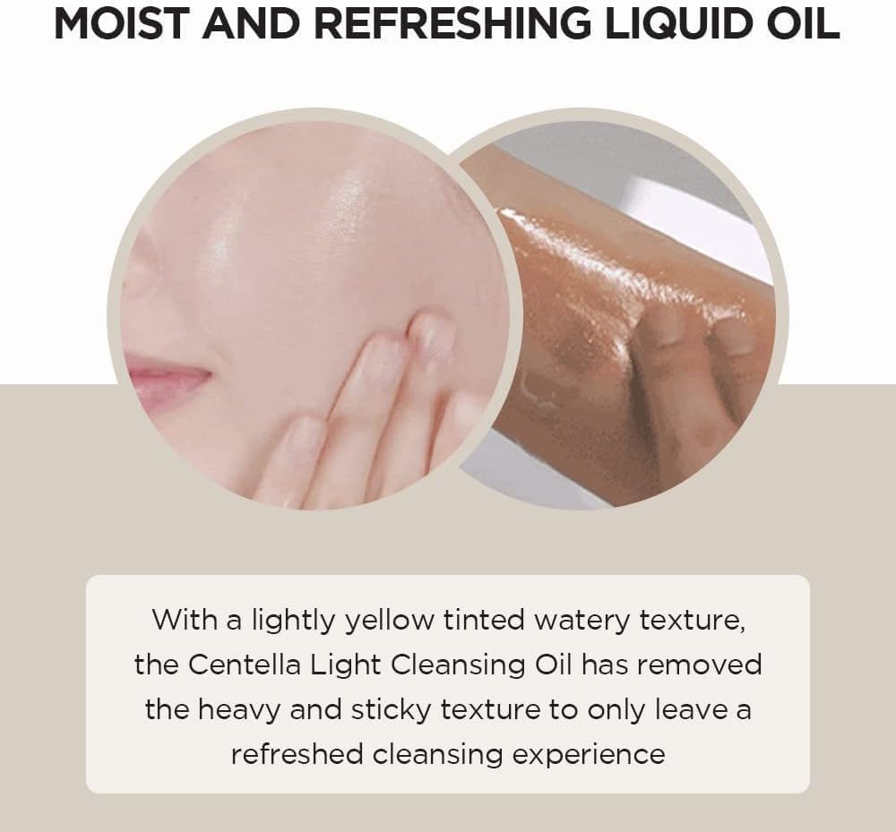 SKIN1004 Madagascar Centella Tone Brightening Capsule Ampoule 100ml and Light Cleansing Oil 200ml Bundle