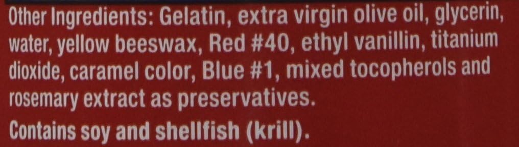 MegaRed Omega-3 Krill Oil and Joint Supplement Joint Care 60 softgels