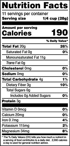 Terrasoul Superfoods Organic Pecans, Mammoth Halves pack of 1