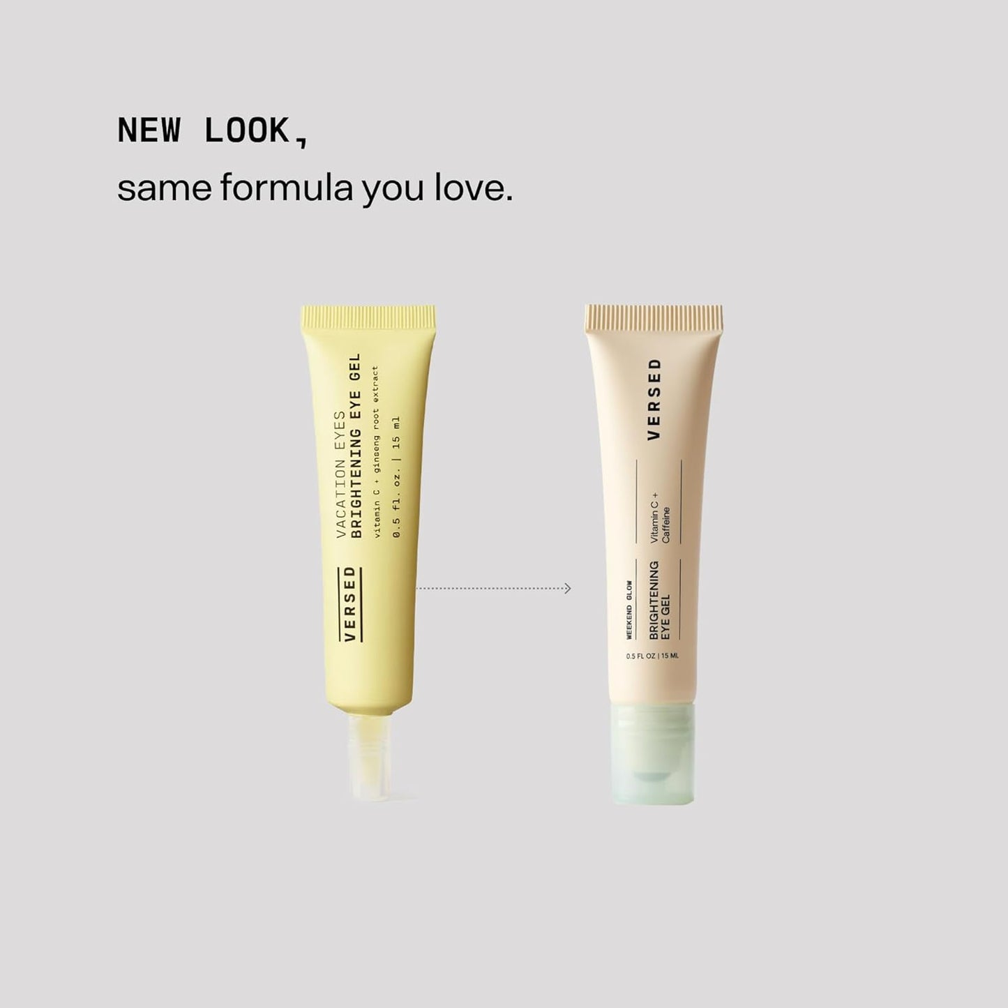 Versed Weekend Glow Eye Gel - 0.5 oz