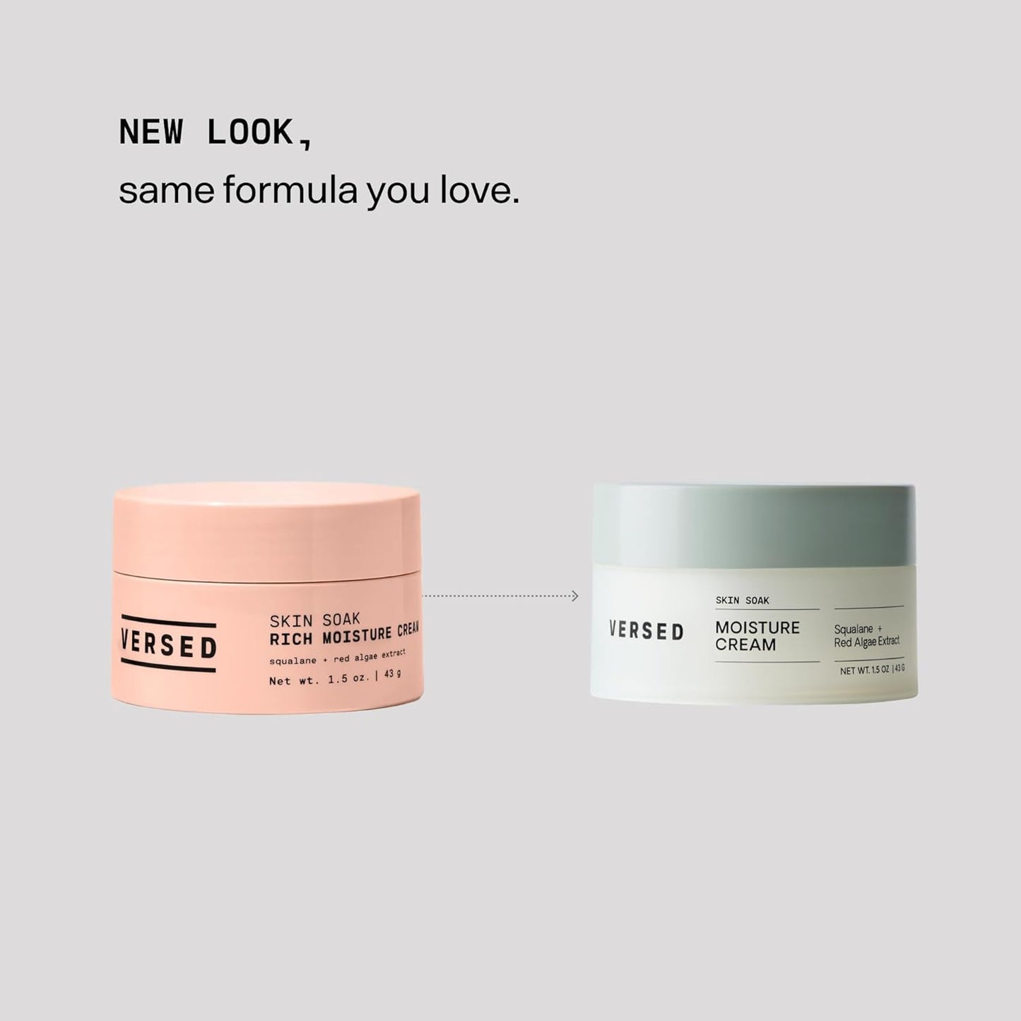 Versed Skin Soak Rich Moisture Face Cream - 1.5 oz