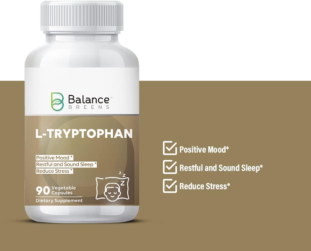 Balance Breens L-Tryptophan 90 Vegan Capsules