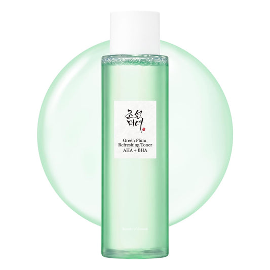 Beauty of Joseon Green Plum AHA BHA Toner Refreshing Facial Essence Moisturizer - 5.27 fl.oz