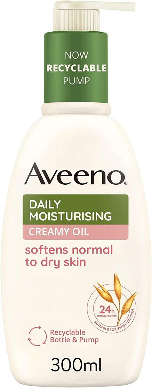 Aveeno Creamy Moist Oil  - 300ml