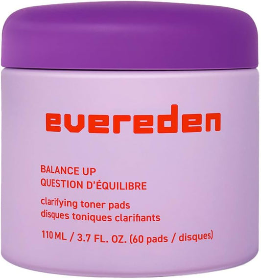 Evereden Balance Up Toner Pads for Face 3.7 fl oz