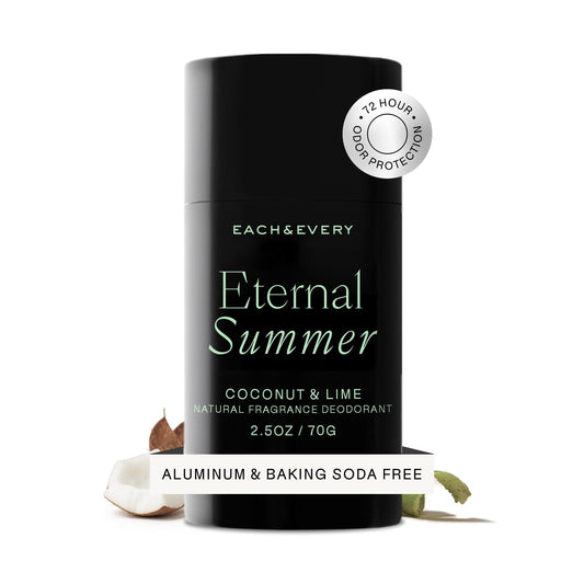 Each & Every Aluminum Free Deodorant Coconut & Lime, 2.5oz