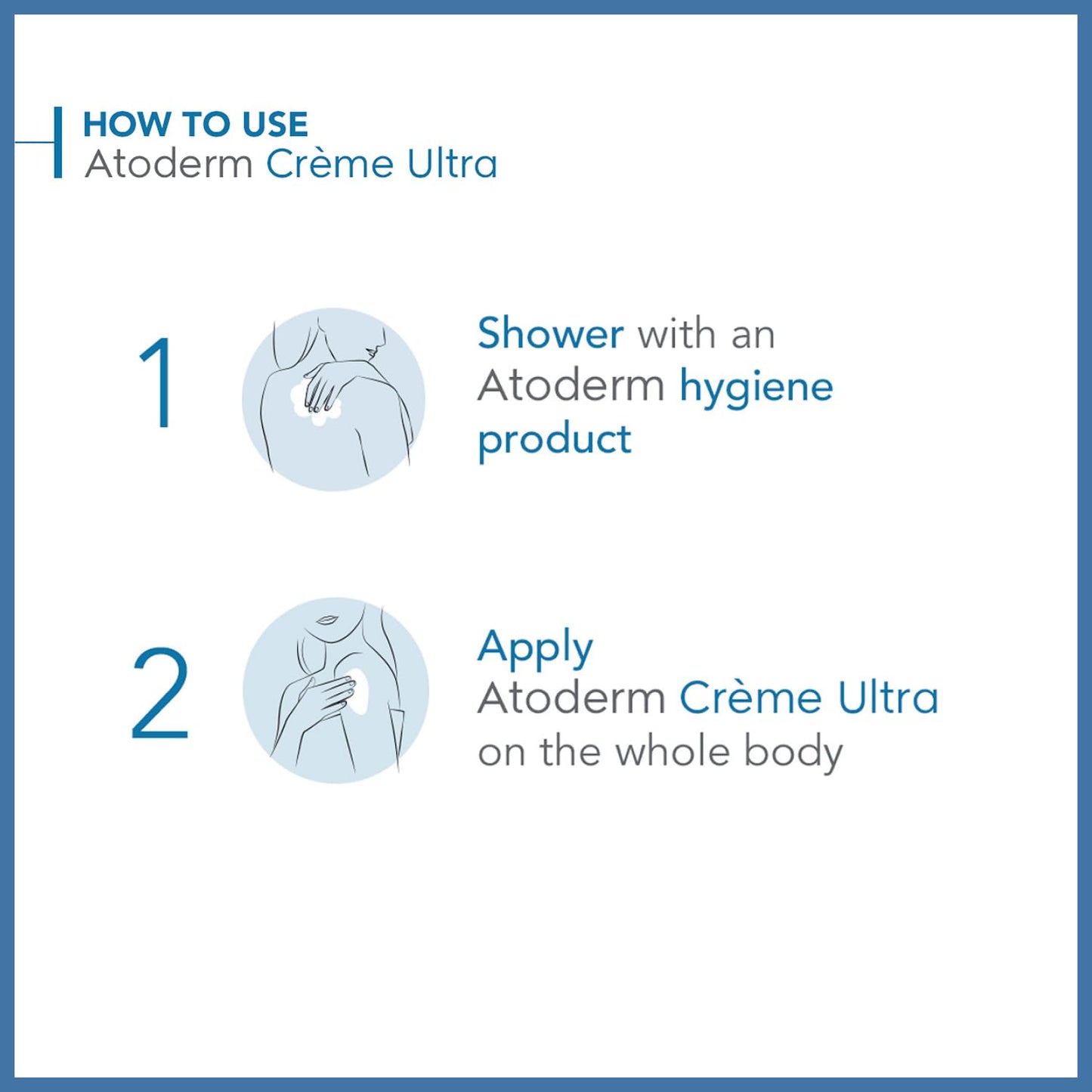 Bioderma Atoderm Cream Ultra, Hydrating Body Moisturizer - 6.7 fl oz
