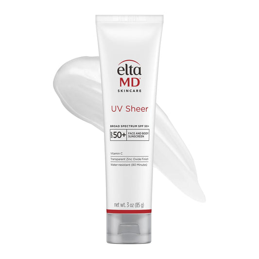EltaMD UV Sheer Face and Body Sunscreen SPF 50+ - 3 oz