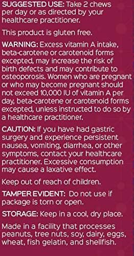 Bariatric Advantage Multi Chewy Bite - Soft Chew Multivitamin for  Surgery Patients 60 Count