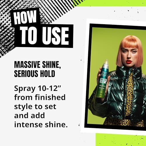 Tigi Bed Head Masterpiece Massive Shine Hairspray -  9.5 Ounce  Pack of 2