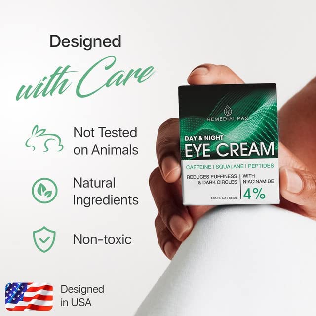 REMEDIAL PAX Eye Cream for Dark Circles and Puffiness