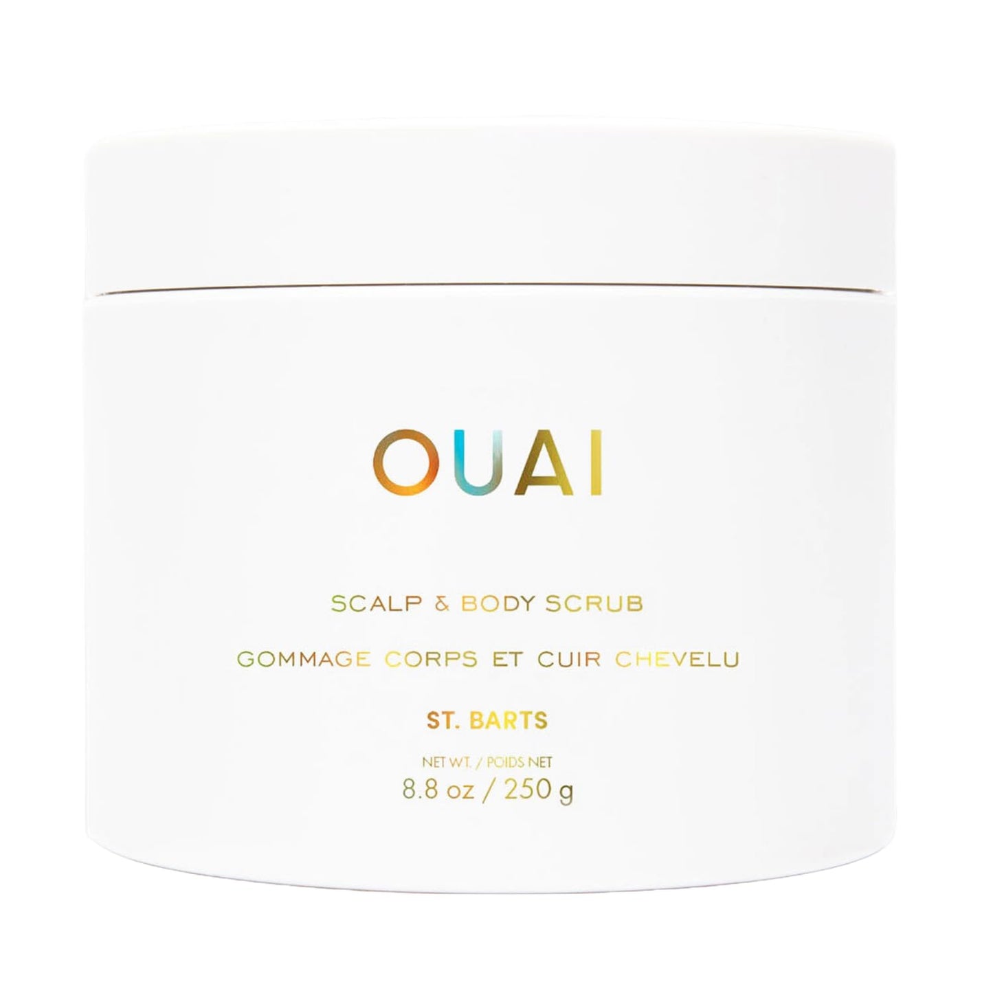 OUAI Scalp & Body Scrub, St. Barts -  8.8 Oz