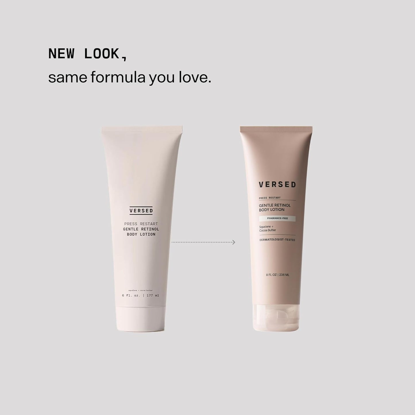 Versed Press Restart Retinol Body Lotion -8 Fl Oz