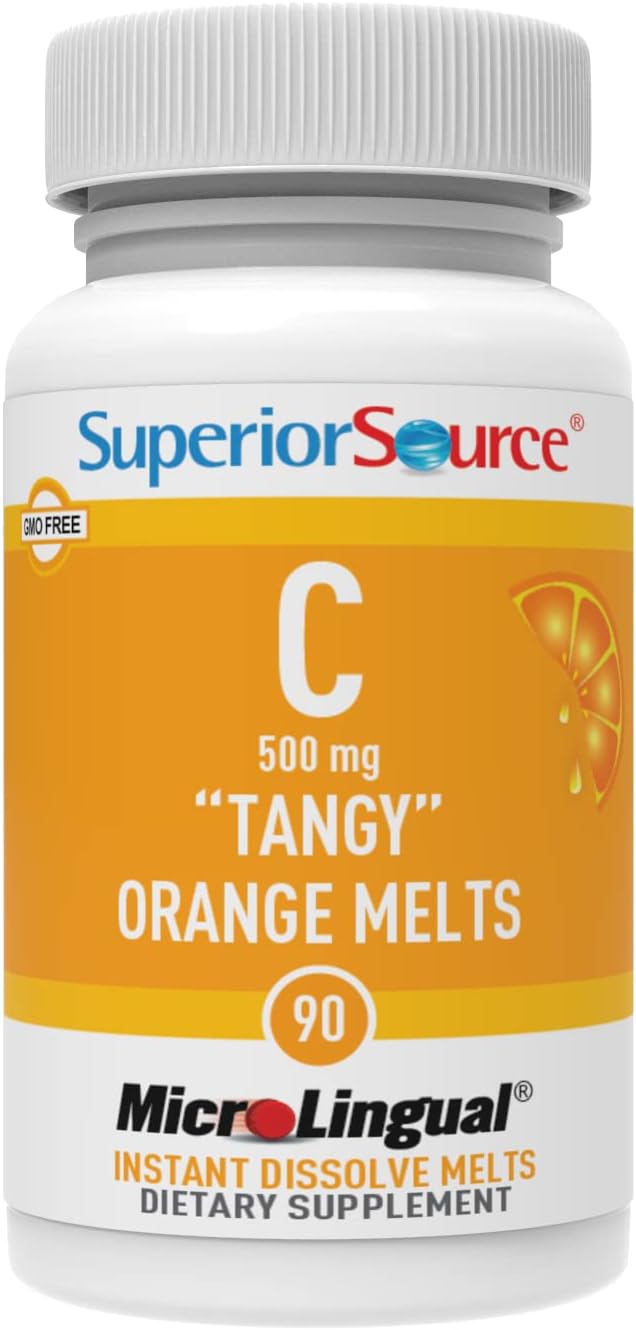 Superior Source Vitamin C 500 mg MicroLingual Tablets - 90 Count