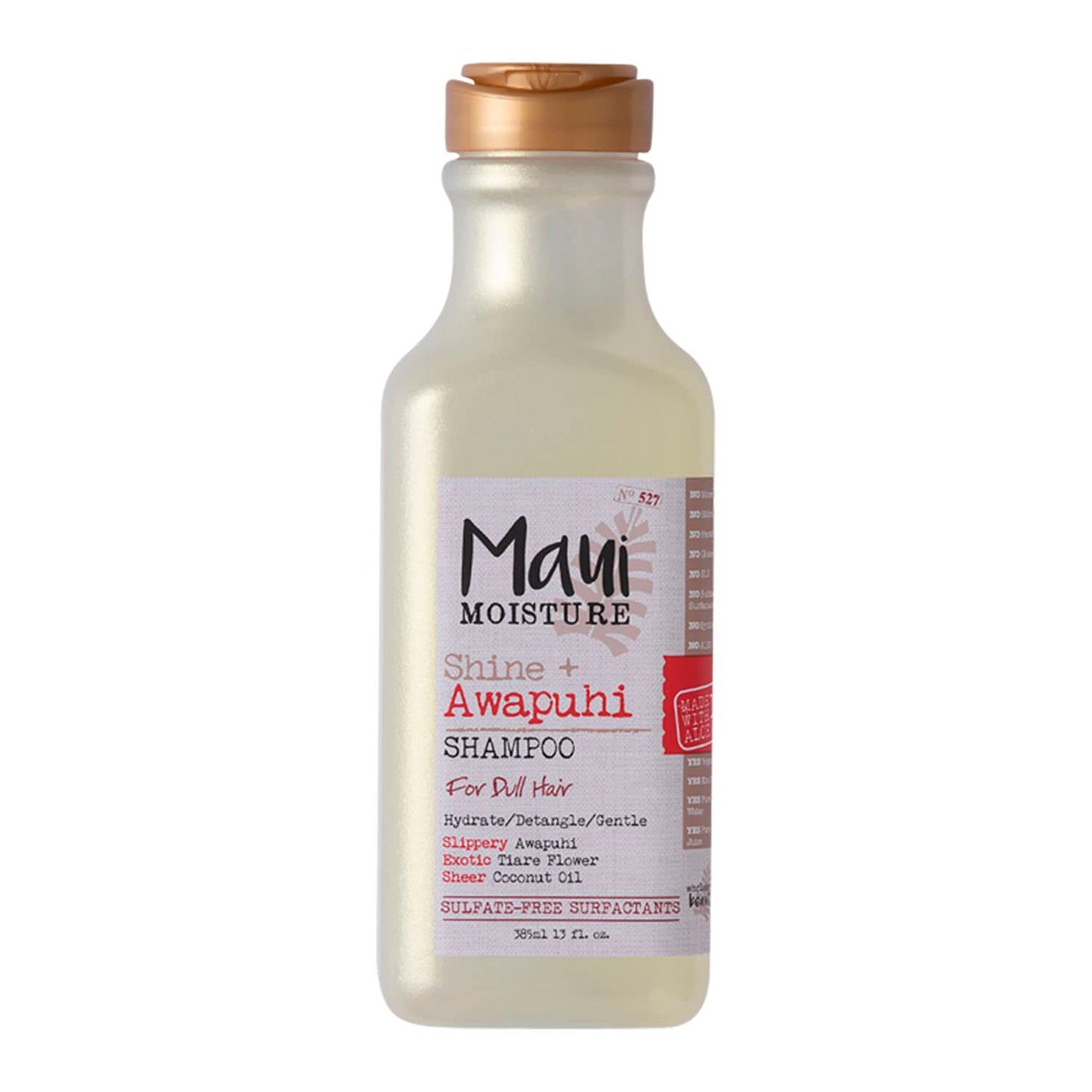 Maui Moisture Shine + Awapuhi Moisturizing Vegan Shampoo -13 fl. Oz