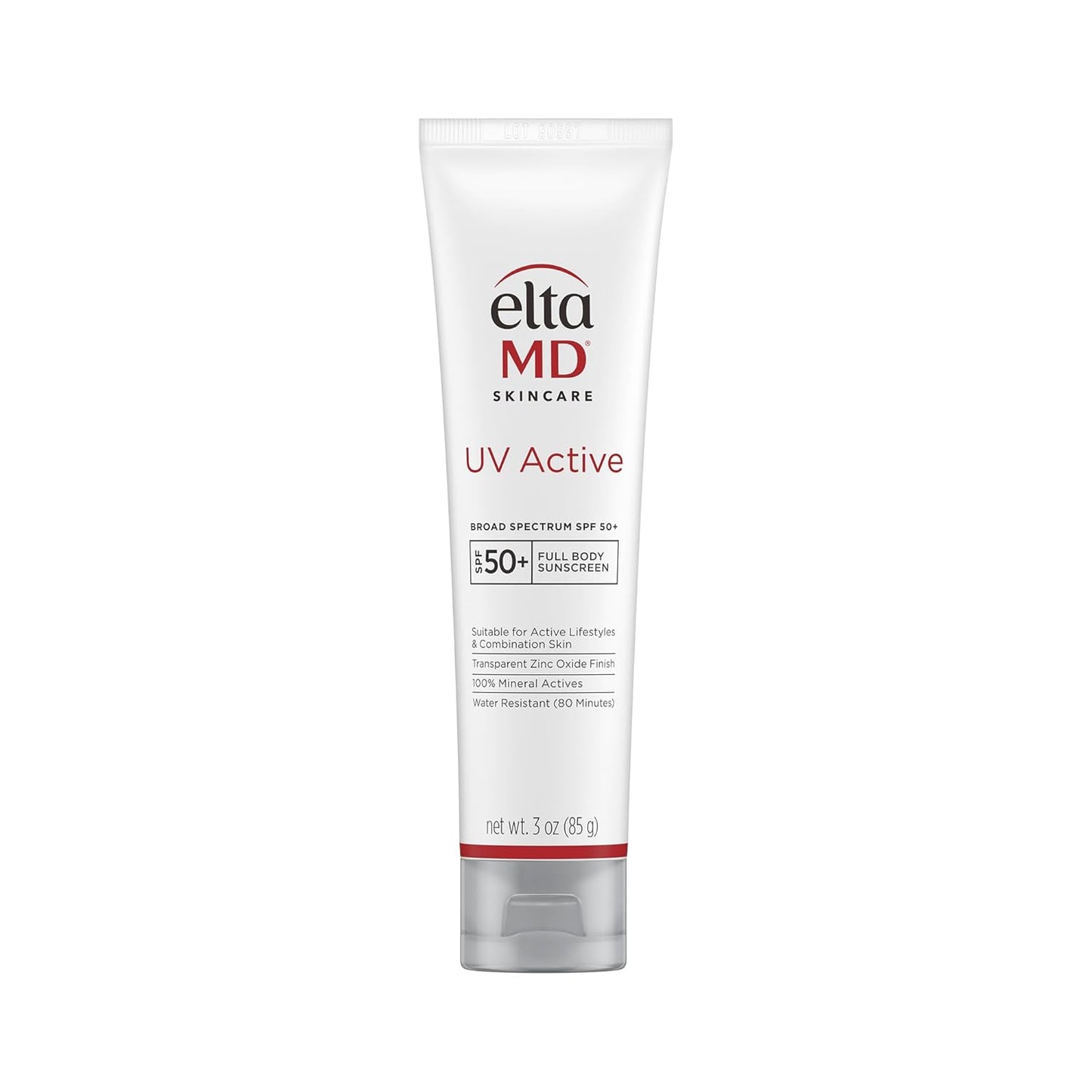EltaMD UV Active 100% Mineral Sunscreen, SPF 50+ - 3.0 oz