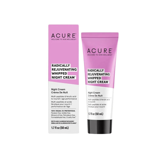 ACURE Radically Rejuvenating Whipped Night Cream- 1.7 Fl Oz