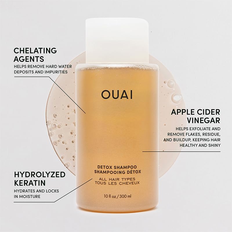 OUAI Detox Shampoo Travel Size - 3 oz
