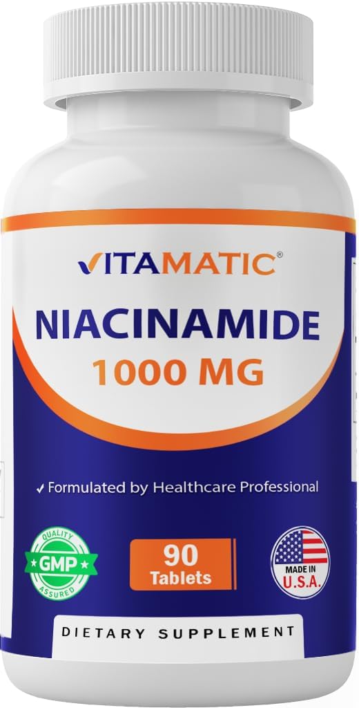 Vitamatic Niacinamide 1000 mg 90 Tablets