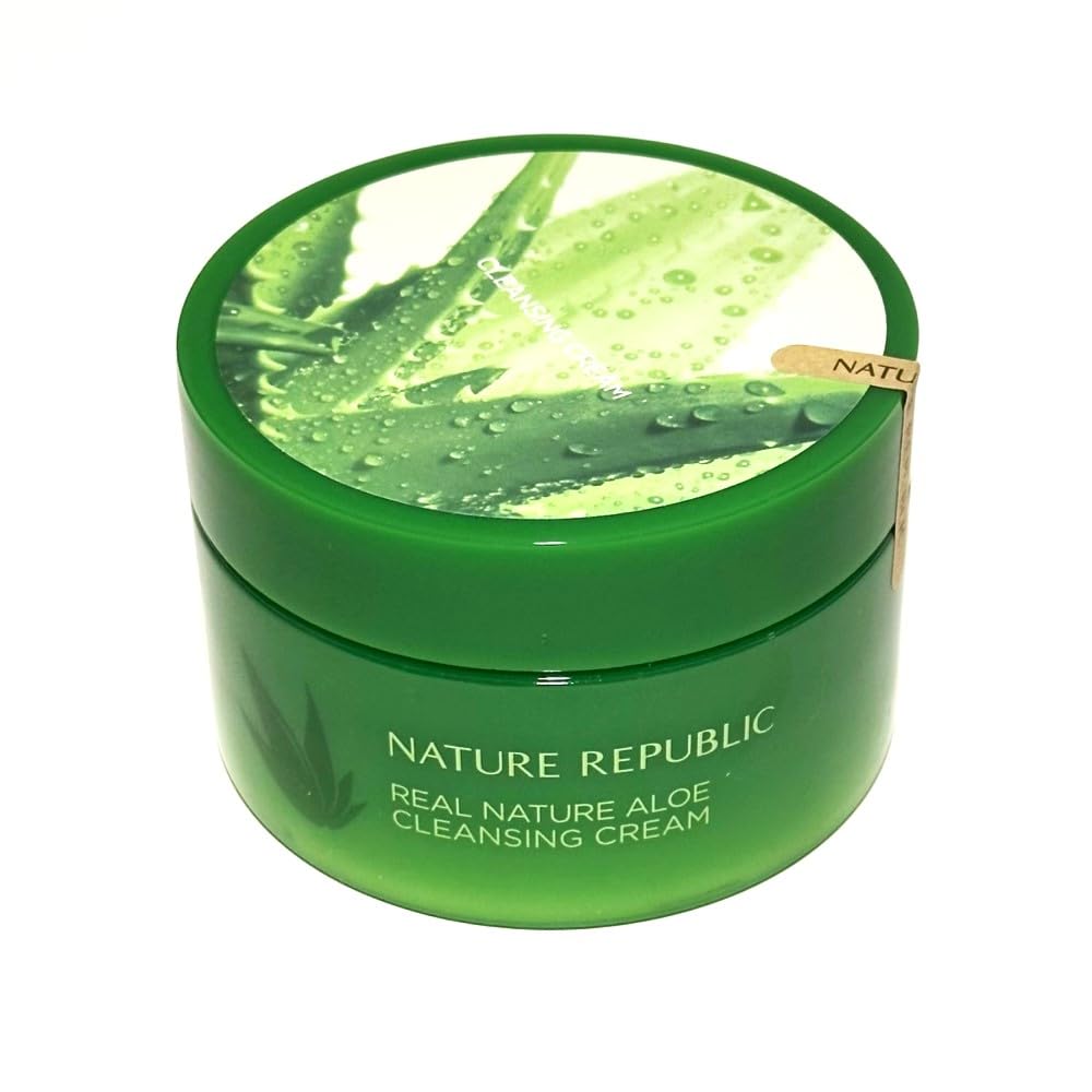 Nature Republic Real Nature Aloe Cleansing Cream  - 6.76oz
