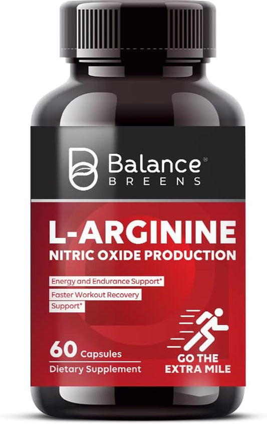L-Arginine Nitric Oxide Booster 60 Capsules