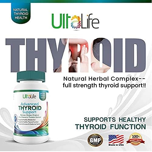 Thyroid Support for Women & Men - Advanced Thyroid Supplement -60 capsules