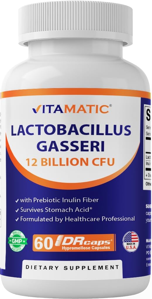 Vitamatic Lactobacillus Gasseri - 12 Billion  - 60 Count