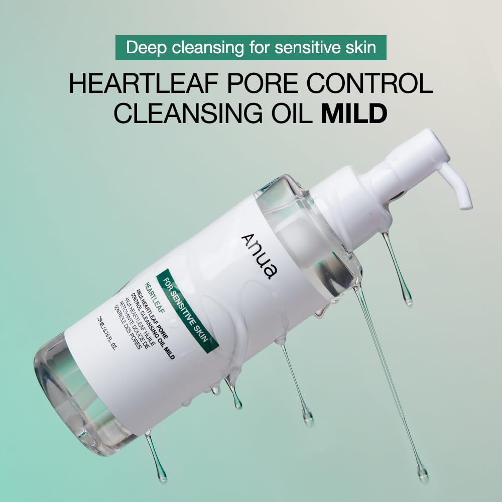 ANUA Heartleaf Pore Cleansing Oil MILD - 6.76 fl oz