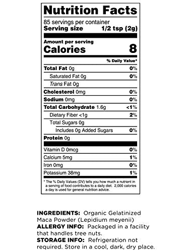 Terrasoul Superfoods Organic Gelatinized Maca Powder